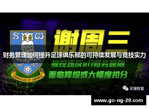 财务管理如何提升足球俱乐部的可持续发展与竞技实力 财务管理如何提升足球俱乐部的可持续发展与竞技实力